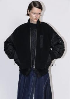 【今季新品】MA-1 KNIT COMBINATION BLOUSONのサムネイル
