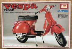 1/12ベスパ　Vespa P200E プラモデルのサムネイル