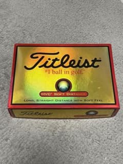 タイトリスト ゴルフボールhvc distance with soft feelのサムネイル