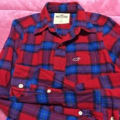 赤×青 チェックシャツのサムネイル