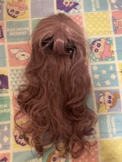 フルウィッグ　ピンク　ロングカールのサムネイル