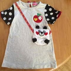 ☆CORN HOUSE パンダ Tシャツ130㎝☆のサムネイル