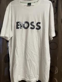 BOSS ホワイト ロゴ Tシャツ XXLのサムネイル