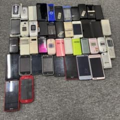 ジャンク ガラケー スマホ iPhone iPad 部品取 34台 まとめ ガラケーiPhone まとめ売り45点 部品取り ドコモ ソフトバンク