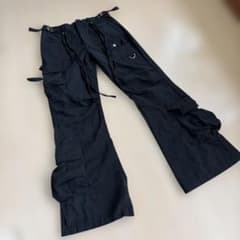 INFZ カーゴパンツ ブラック Mサイズのサムネイル