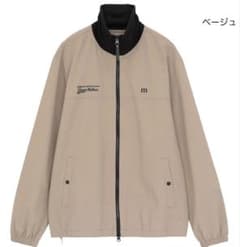 TravisMathew ゴルフジャケット ベージュ ブラック【石川遼プロ着用