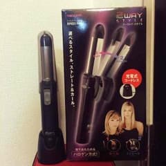 値下げ中☆コードレス2wayアイロン☆のサムネイル