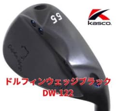 【美品】キャスコ ドルフィンウェッジDW-122 ブラック55° SW 右利きのサムネイル