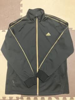 adidas ジャージ ブラック×ゴールド XLサイズのサムネイル