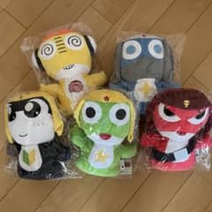 激レア/5体フルセット】ケロロ軍曹 パペット ぬいぐるみ まとめ売り 