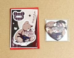 終遠のヴィルシュ アンクゥ 冬の市 アクスタ 缶バッジ ちびキャラ