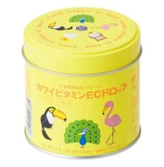 カワイ　肝油ドロップ　ビタミンEC 180粒　2缶セットのサムネイル