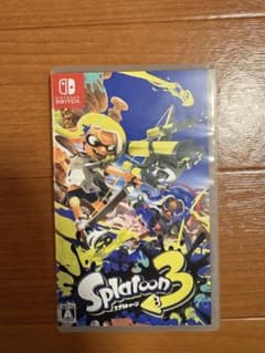 Nintendo Switch Splatoon 3 ソフトのサムネイル