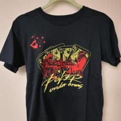 武装ポーカー 新品 S 2017年製 荒木飛呂彦 tシャツ ブラック ジョジョのサムネイル