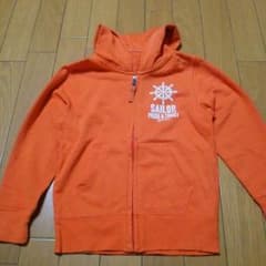 120 オレンジ薄手パーカーのサムネイル