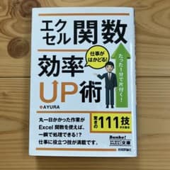 エクセル関数 仕事がはかどる!効率UP術のサムネイル