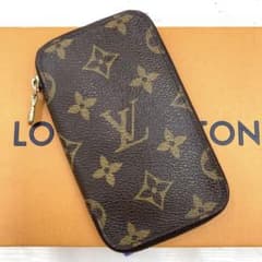 【美品S】ルイヴィトン　ポシェット・クレ　モノグラム　ケース　ヴィンテージ 希少】 ルイヴィトン モノグラム キーケース ポシェット6クレ