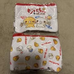 平成ファンシーキルトポーチ　なっとうちゃん ガチャガチャ　2個セットのサムネイル