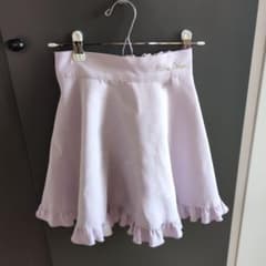薄紫 フリルスカート 140cmのサムネイル