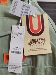 新品タグ付✨UNIVERSAL OVERALL ツイルサロペット F - メルカリ