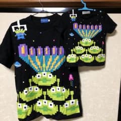 ディズニー　親子コーデ　リトルグリーンメン　Tシャツのサムネイル
