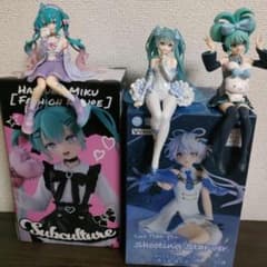箱無し！初音ミクボカロフィギュア5点セットのサムネイル