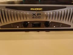 PHONIC XP 600 パワーアンプ 本体 - メルカリ