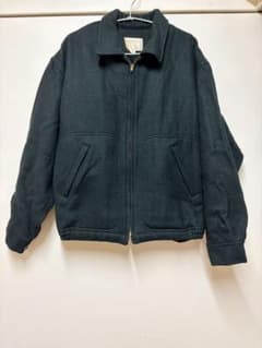 GRAY STORY ウールジャケット ブラックグリーン Lのサムネイル