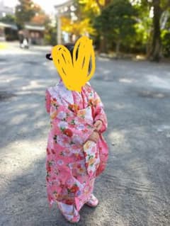 753 3歳　女の子着物のサムネイル