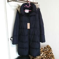 新品OZOC黒ロングダウンコートのサムネイル