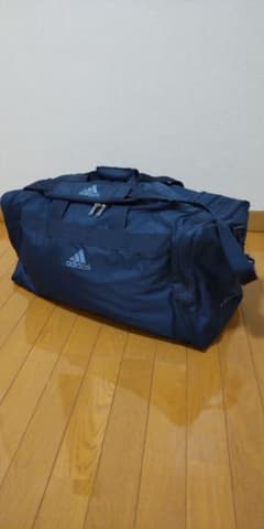 adidas スポーツダッフルバッグ ネイビーのサムネイル