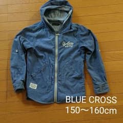 BLUE CROSS　綿100％　パーカー　150のサムネイル