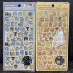 サンリオ ボンボンドロップシール もじ 2種セットのサムネイル