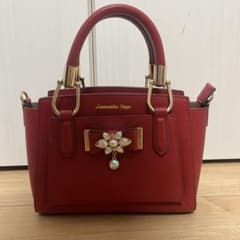 Samantha Vega レッド ハンドバッグのサムネイル