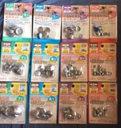 くるみボタン製作キット12点のサムネイル