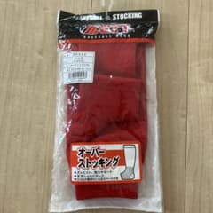 244様専用　ZETT オーバーストッキング レッド 赤のサムネイル