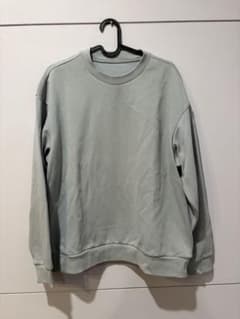 無印良品　グリーン　トレーナー　 Mサイズのサムネイル
