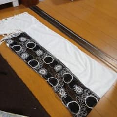 モノトーン レース ストール ショールのサムネイル
