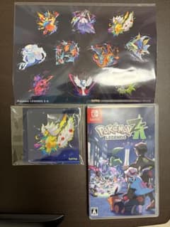 Switch ポケモンレジェンズ Z-A 楽天ブックス限定特典のサムネイル