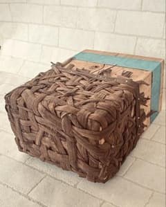木型付き！山ぶどうの乱れ編バック　未完成品 木型付き！山ぶどうの乱れ編バック 未完成品 - メルカリ