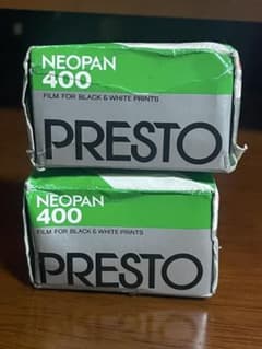 フジフィルム　ネオパンプレスト　モノクロ　ISO400　2本セット（期限切れ） - 5