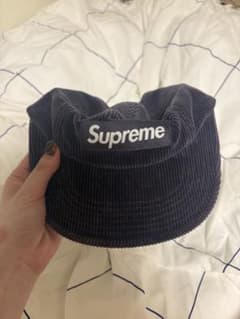 Supreme コーデュロイ キャップ 帽子のサムネイル