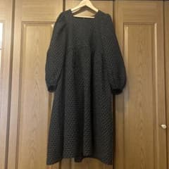 アンミヌ　ふくれジャガード　ワンピースのサムネイル