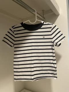 トミーヒルフィガー キッズTシャツ XXS 2-3歳 ボーダー 半袖のサムネイル