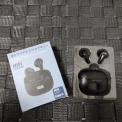 ほぼ新品！ 真のワイヤレスヘッドセット 本体 HIFI SOUND ブラックのサムネイル