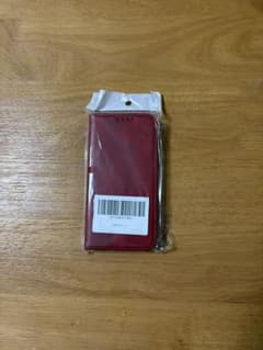 赤 手帳型フリップケース iPhone14用のサムネイル