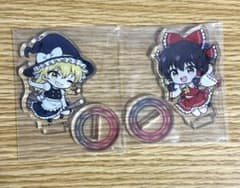 東方Project 博麗霊夢　霧雨魔理沙　ミニ　アクリルスタンド　アクスタのサムネイル