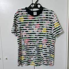 ZARA ボーダー 花柄 Tシャツのサムネイル