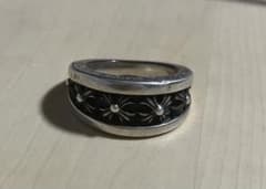 chrome hearts ナローVバンド CHプラスX リング 16号 - メルカリ