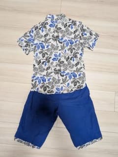 WASK 半袖シャツ ショートパンツ セットアップ 160cmのサムネイル